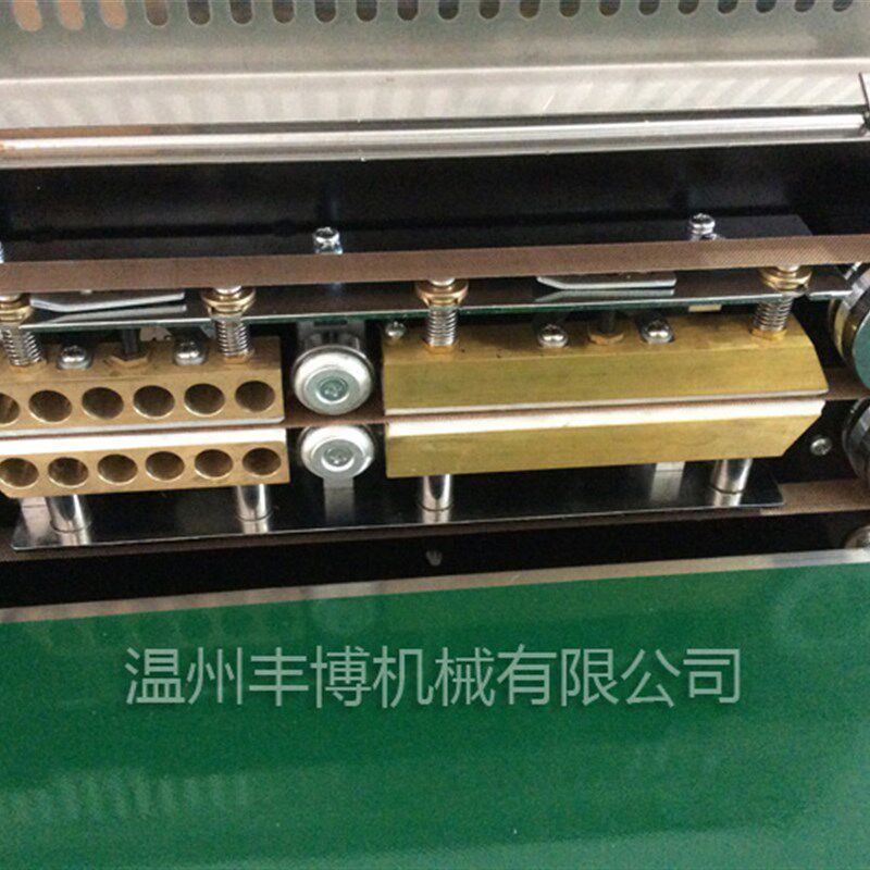 墨轮连续封口机 输送台加宽25 自动墨轮印字封口机 薄膜铝箔封口