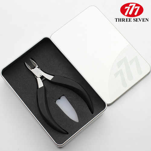 韩国777甲沟专用指甲刀套装指甲剪鹰嘴指甲钳脚趾甲剪刀修脚刀炎