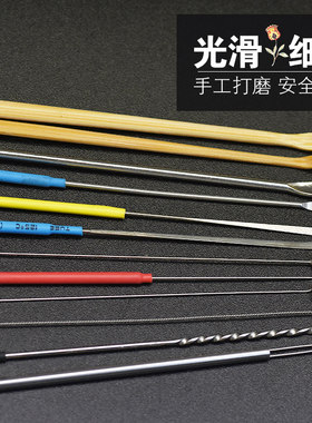 采耳工具套装专业充电采耳灯挖打耳毛洁耳器复古箱掏耳朵工具套装