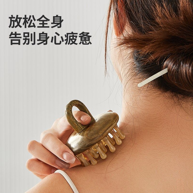 初心带脉经络刷按摩神器全身通用疏通燃脂揉腹部腿肚子肝胆筋络头