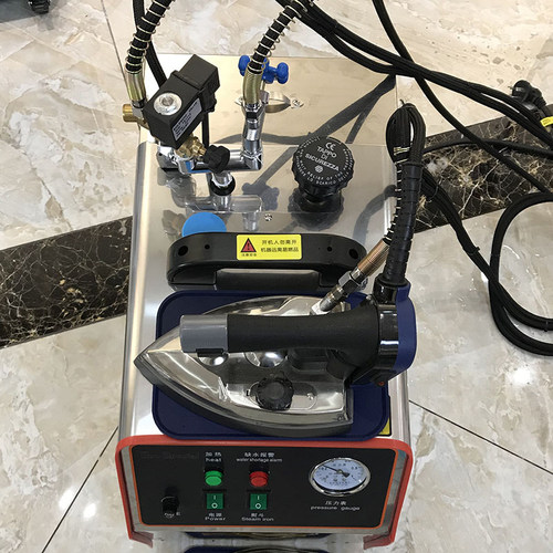 工业电加热蒸汽熨斗全自动加水锅炉蒸汽烫斗挂烫机干洗店窗帘两用