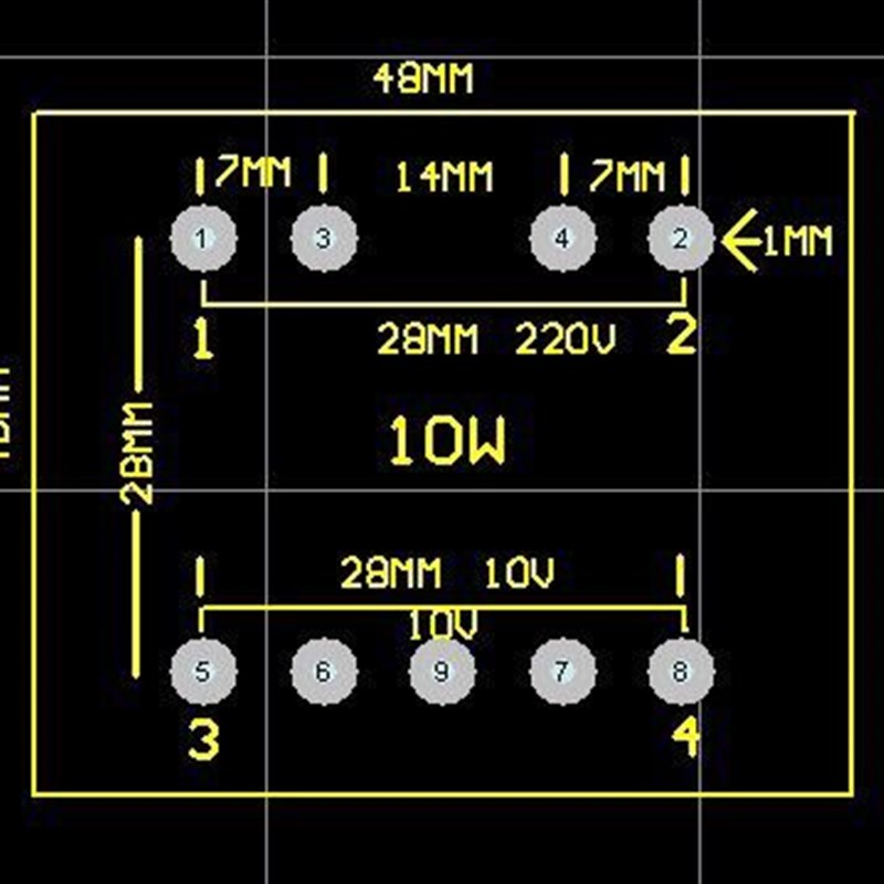 定制电源变压器 PCB变压器 10W220V变5V10V15V20V25V30V40V50V55V - 实物图
