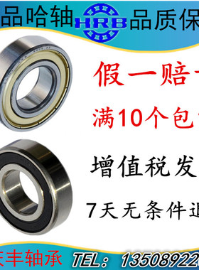 HRB哈尔滨轴承6214 6215 6216 6217 6218 6219 6220 RZ ZZ 2RS N