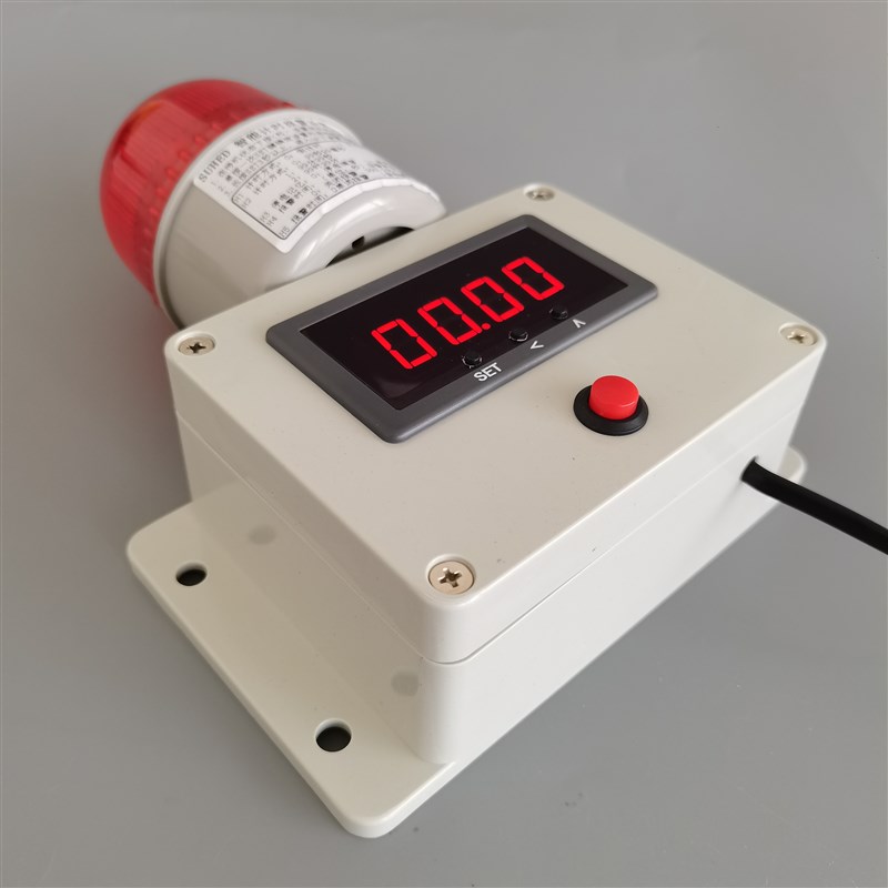 智能电子数显计时器循环定时报警器机器设备工作记时器提醒声光