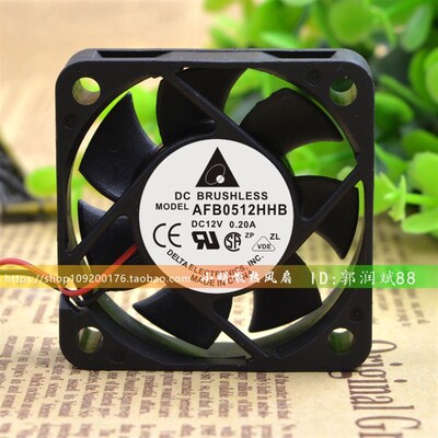 台达DELTA AFB0512HHB 5CM 5015 双滚珠12V 0.20A 高速服务器风扇