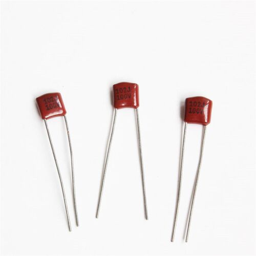 CBB电容 100V 102 0.001uf 1NF 脚距5mm 1