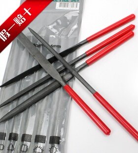 台湾宝工8PK-605L 5支精密锉刀组套装绿柄170mm半圆三角/平锉特价