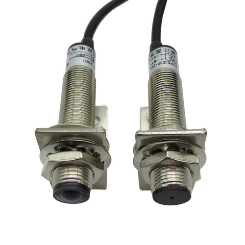 激光对射光电开关M12  E3F-20C1 C2 E3EF-20B1 B2传感器NPN PNP