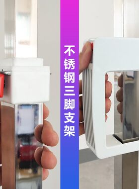 移动便携折叠投影仪幕布支架屏幕B支架家用不锈钢金属三角落地支