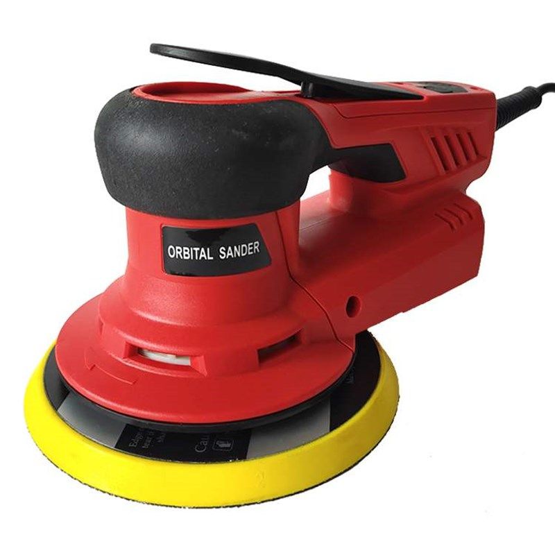 220v 350W 电动砂纸机6寸干磨机无碳刷干磨头汽车腻子无尘打磨机