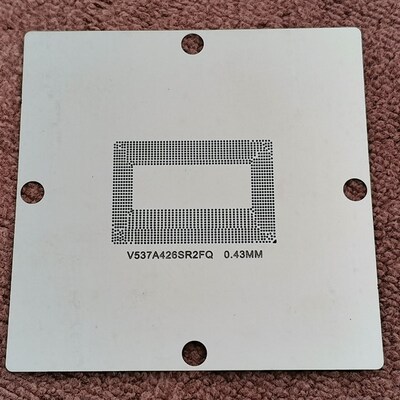V537A426SR2FQ 芯片BGA植球植珠 大钢网 植球钢网 90*90MM 植珠网