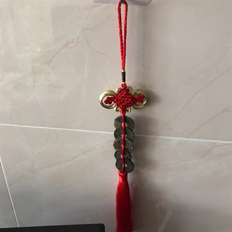 清代真品五帝钱古币铜钱压埋门槛葫芦镇宅招财手链挂件