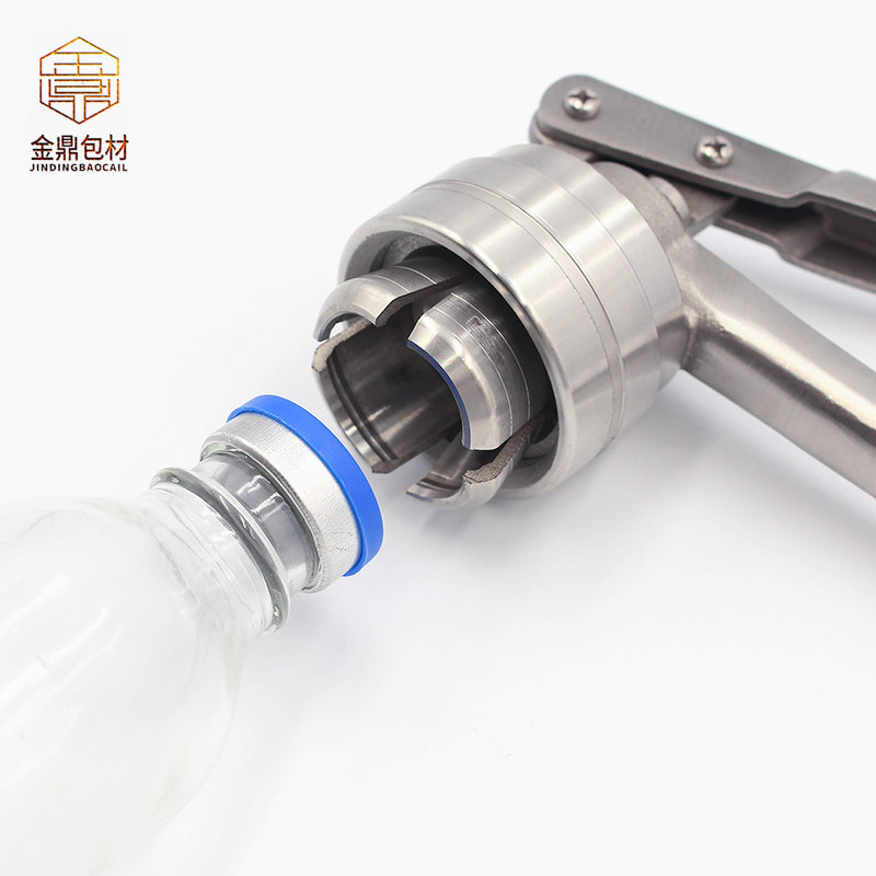 西林瓶手动压盖钳 盐水瓶输液瓶封口器 不锈钢封口机压盖器24-32
