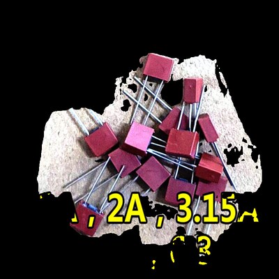 方形保险丝 250V保险管 慢断 T 1A 2A 3.15A 4A 5A 6.3A包邮