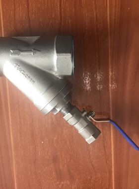 定制GL11W-16P正304 不锈钢丝口Y型排污过滤器家用工业排污过滤器