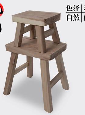 实木儿童小板凳 家用宝宝椅子成人木板凳跳舞凳子换鞋凳垫脚矮凳