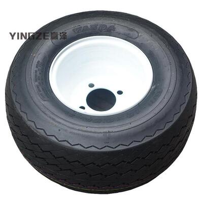 巡逻车高尔夫球车轮胎8寸轮胎轮毂沙滩车18X8.50-8寸真空轮胎轮毂