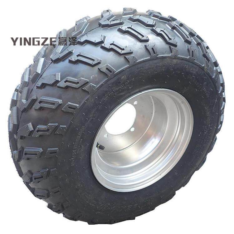 自制四轮越野沙滩车10寸轮胎 卡丁车配件22X10-10寸轮胎真空轮毂