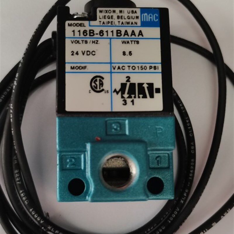 MAC 116B-611BAAA 24VDC 116B-611B 电磁阀 美国进口气动电磁阀