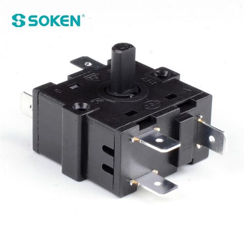 SOKEN综研电暖气取暖器油汀小太阳电热扇3脚5脚档位 旋转开关配件