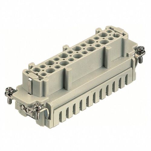 harting重载连接器 09330242716 HAN 24ES-F 24针母芯 浩亭插头
