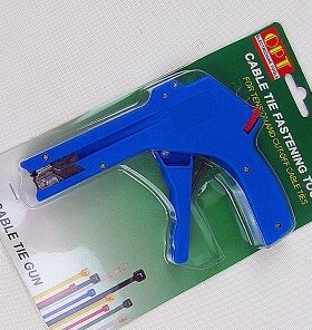 原装正品台湾OPT LY-600A扎线枪 扎带枪(塑料蓝色)2.4-4.8mm