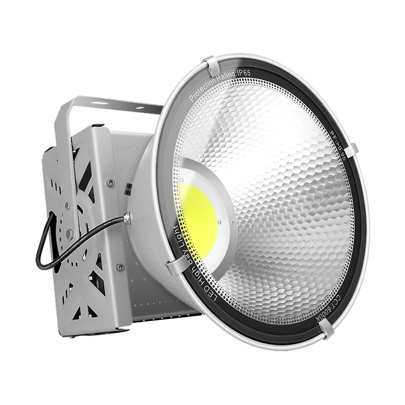 led户外施工地塔吊灯广场篮球场照明强光探照射灯 超亮大工程专用