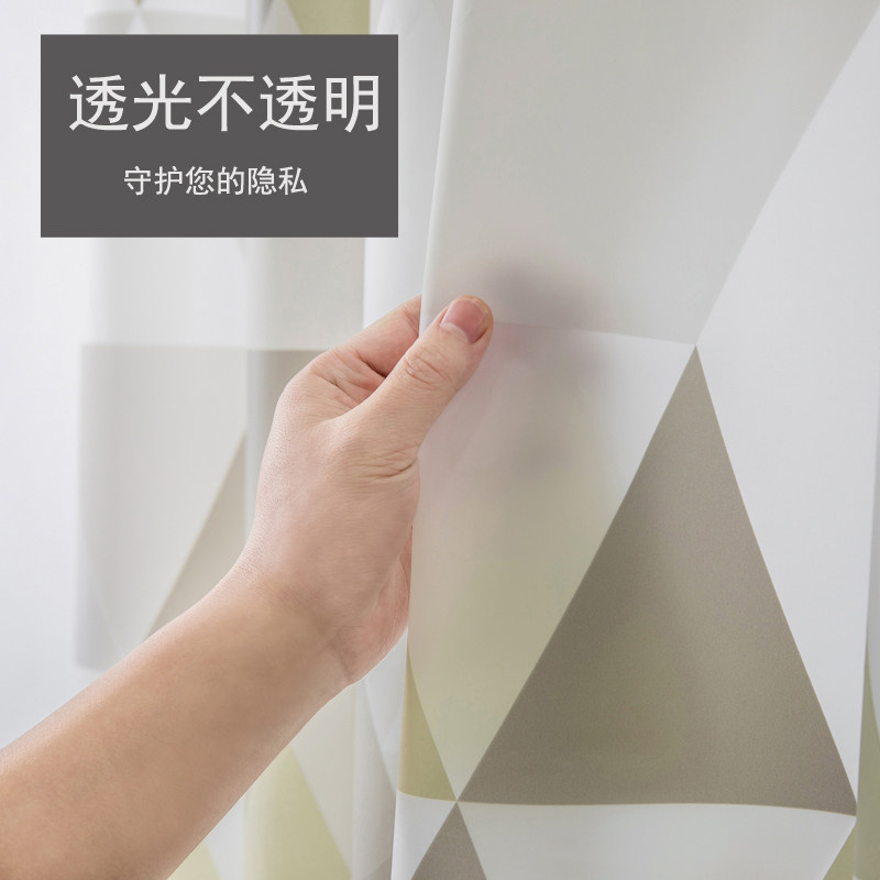浴室防水浴帘布免打孔套装卫生间加厚挡水帘沐浴拉帘洗澡遮挡挂帘