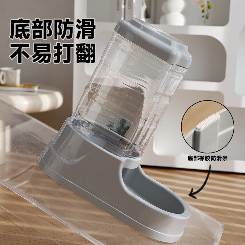宠物饮水机狗狗自动喂食器大容量金毛喝水中大型犬猫咪不插电用品