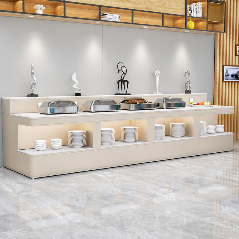 酒店自助餐炉茶歇甜品台饭厅冷餐水果盘布菲台保温菜品取餐展示台