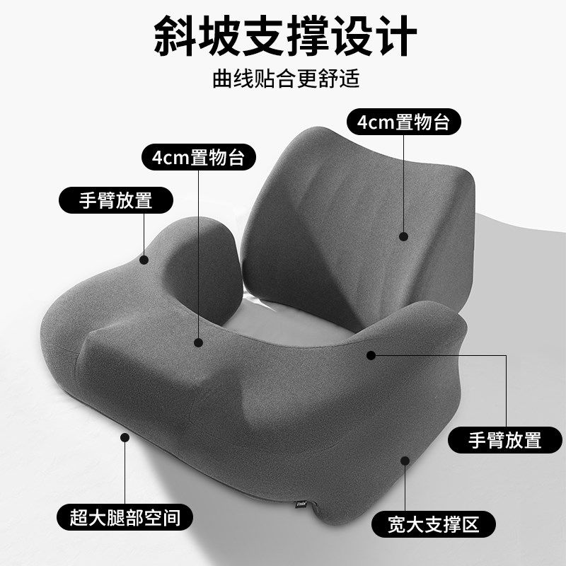 床上多功能懒人阅读看书神器宿舍玩游戏靠枕垫卧室沙发学习电脑桌