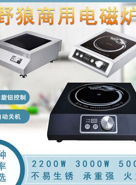 沙县保修1年220V2200W3500W5000W野狼电磁炉大功率凹面平面YLS200