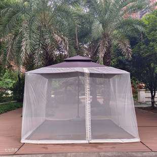 防蚊帐篷户外蚊帐网网沙遮阳伞蚊帐香蕉太阳伞防蚊网罗马伞蚊帐罩