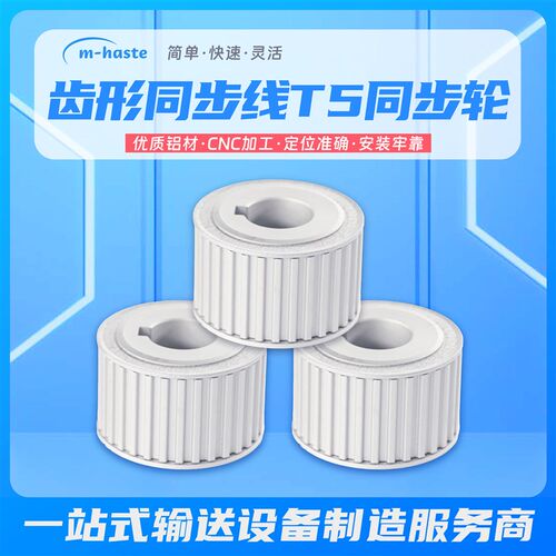 艾姆华世特MT400双列多列同步带线配套线体同步轮T5250