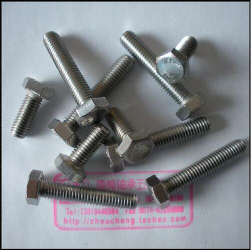 不锈钢外六角螺栓/不锈钢螺栓/不锈钢螺丝 M5*30.