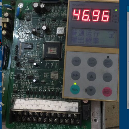 艾默生变频器TD2000主板CPU板控制板接线信号板110-132-75kw-90