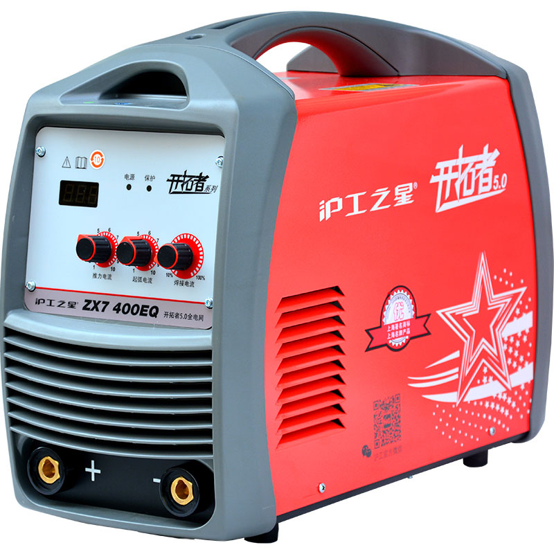 上海沪工电焊机ZX7-400双电压220V 380V两用全铜自动工业级500K