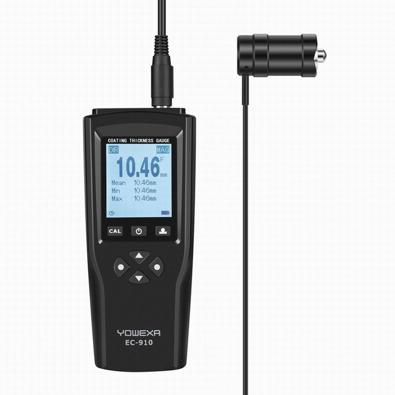 10毫米宇问EC-910超大量程超声波涂层测厚仪防腐镀层油漆铁基