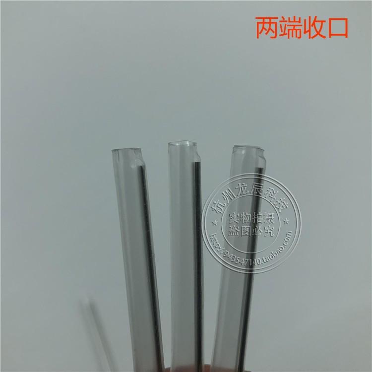 双钢丝皮线光纤热缩管皮线光缆热熔管 光皮线熔接保护套管6CM包邮