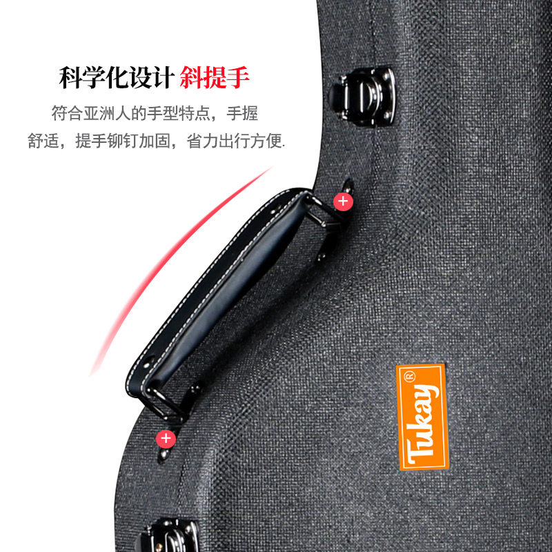 吉他盒40寸41寸防水防震吉他揹包男女生通用吉它泡沫箱抗摔可托运