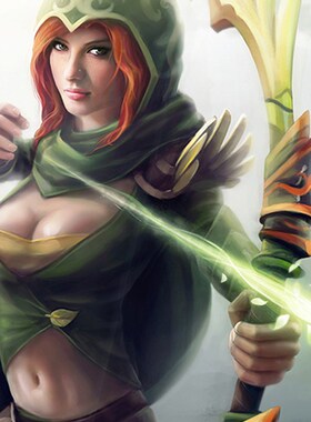 DOTA2海报游戏周边冰女祭司剑圣英雄刀塔巨幅客厅装饰挂画定制