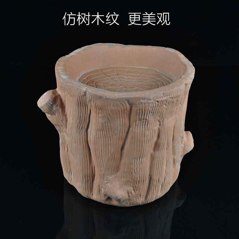 陶土制爬宠加湿躲避洞穴陆龟蜥蜴刺猬蛇蟒爬虫加湿躲避洞