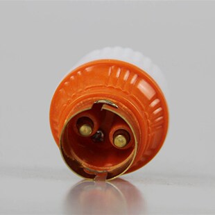 悬吊式B22卡口插口挂口灯头灯座老式家用led灯泡吊灯头加厚阻燃