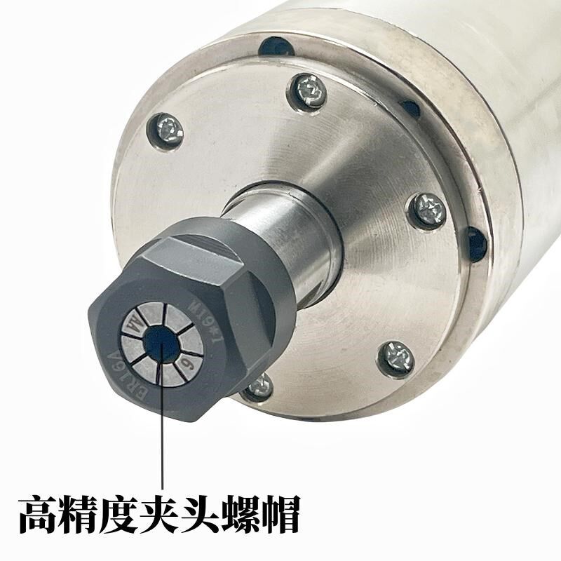 无动力永磁主轴HG-62-7.5kw铣削低速钻孔专用主轴电机支持定制