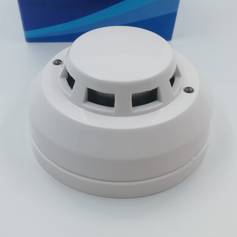 24V工程有线烟感常开常闭开关量烟雾报警器感烟火灾探测器