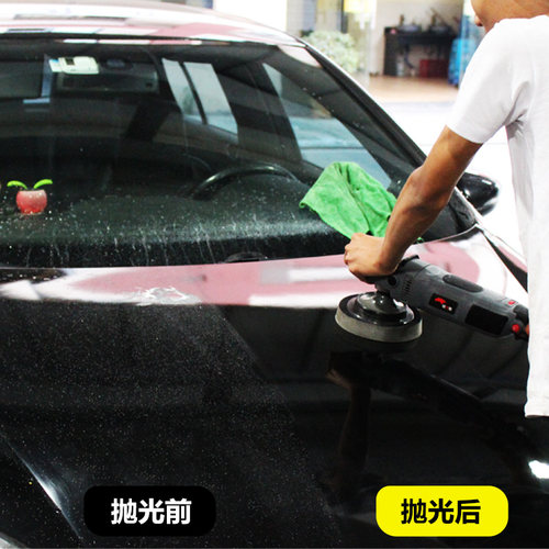汽车美容5寸6寸da震抛机偏心抛光机镀晶打蜡封釉机立式卧式