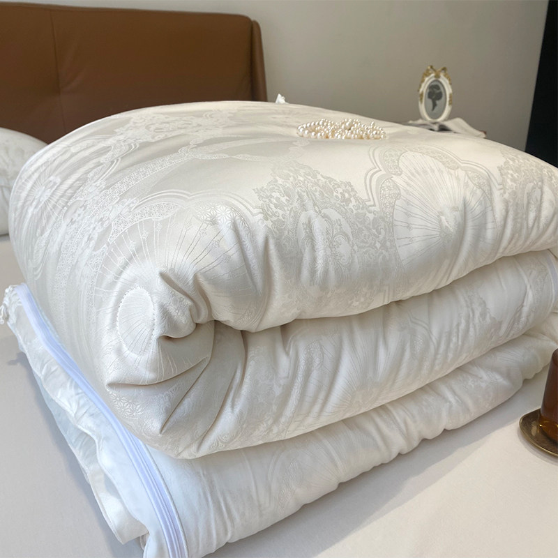 子母被二合一拉链款加厚被子冬被高含量51%大豆纤维四季通用被芯