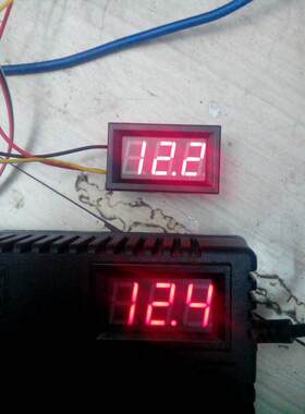 电动车修理部用品电池检测表100V电压表12V24V摩托电池检测修复仪