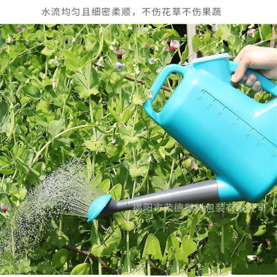 加厚洒水壶带盖浇花壶家用淋花壶小喷水壶园艺喷壶塑料长嘴浇水壶