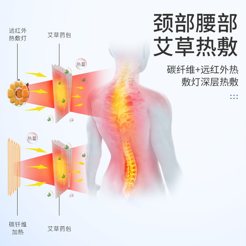 腰部颈椎全身按床垫坐垫靠垫电动家用多功能按器母亲节礼物
